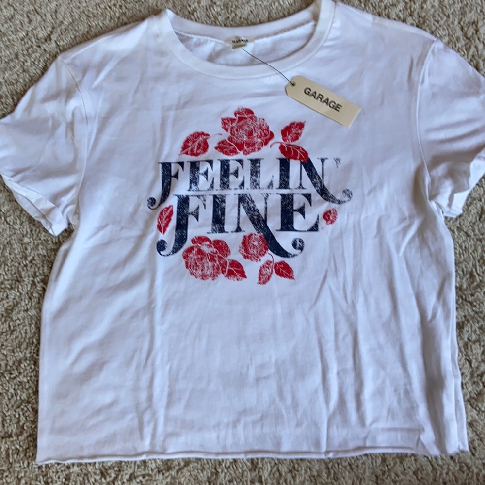 Garage graphic tee, never worn!